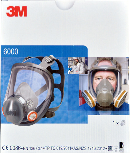 Delmkin Gasmasker Met Actieve Kool - 2 Filters - Bescherming Tegen Stof, Chemicaliën En Verf