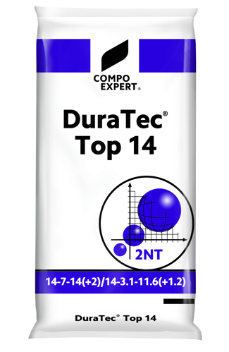 Duratec Top (14-7-14+2MgO), ontheffingsnummer E033.J
