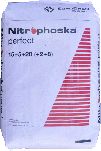 Nitrophoska perfect (15-5-20+2+20) 25 kg
