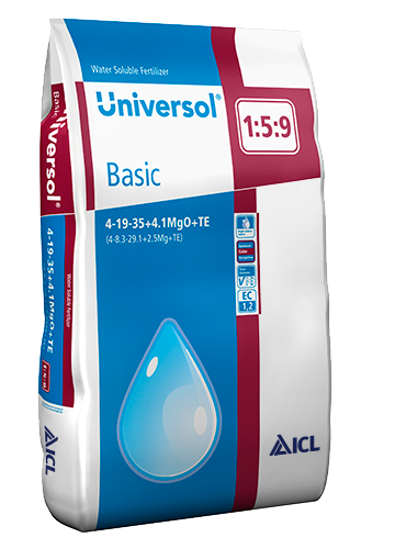 Universol wit 15-0-19+9CaO+2MgO+TE