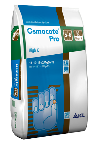 Osmocote Pro High K 11-10-19+2MgO+TE 5-6mnd