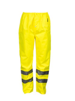 Regenbroek fluo geel