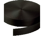 Boomband zwart (type autogordel)