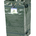 Containerbag groen, UV-bestendig, zeer sterk  Afmeting: 400x470x890mm ref. WH200