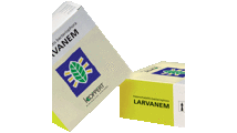 Larvanem (heterorhabditis bacteriophora (insectenparasitair aaltje))